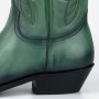 Cowboy boot 1920 Green Vintage