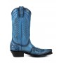 Cowboy boot 17 Blue Vintage