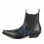 Mayura Boots ROCK 2500 Schwarz Box Blau Python