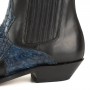 Mayura Boots ROCK 2500 Schwarz Box Blau Python