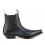 Mayura Boots ROCK 2500 Schwarz Box Blau Python