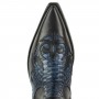 Mayura Boots ROCK 2500 Schwarz Box Blau Python
