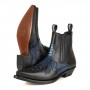 Mayura Boots ROCK 2500 Schwarz Box Blau Python