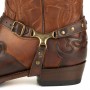 Mayura Boots 2660 Old Manchado Pull Grass Castaño