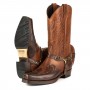 Mayura Boots 2660 Old Manchado Pull Grass Castaño