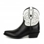 Mayura Boots 2374-STAR Napa Negra Napa Blanca