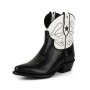 Mayura Boots 2374-STAR Napa Negra Napa Blanca