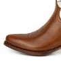 Mayura Boots 2374-STAR Pull Grass Castaño Napa Blanca