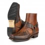 Mayura Boots 2663 Old Manchado Pull Grass Castaño