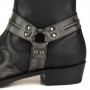 Mayura Boots 2663 Florentic Grey Crazy Old Black