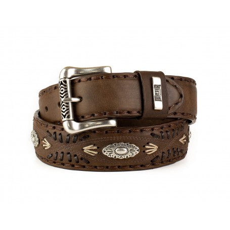 Belt 338 in Vacuno Crazy Old Sadale